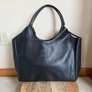 NEW Black Large Shoulder Bag Tote